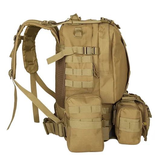 Factory Customized Camouflage Molle Functional Tactical Bag for Outdoor Mountaineering Sports Backpack