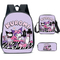 Lomi Kuromi Backpack Lunch Bag Pencil Case Three Piece Set Elementary School Backpack