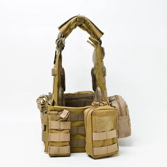 Outdoor Sports Multi Functional Nylon Tactical Quick Release Vest Shooting Camo Training Clothes