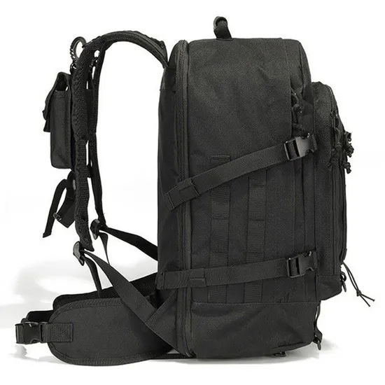 Molle Tactical Backpack 45L Large Capacity Expandable Waterproof and Durable Outdoor Sports Backpack