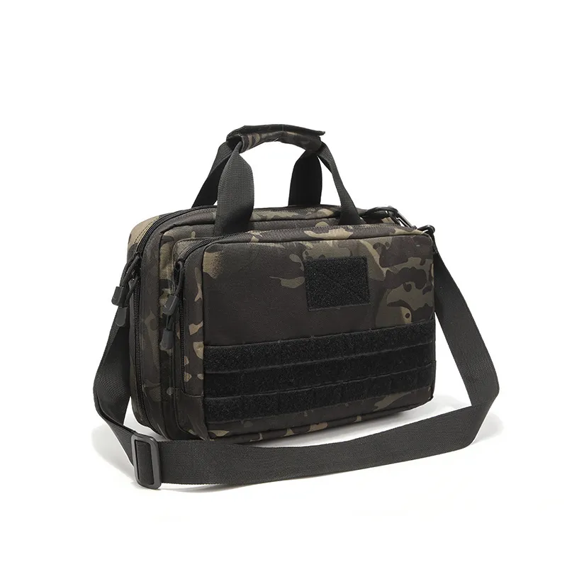Outdoor Tactical One Shoulder Handbag Multi Functional Large Capacity Bullet Clip Gun Bag