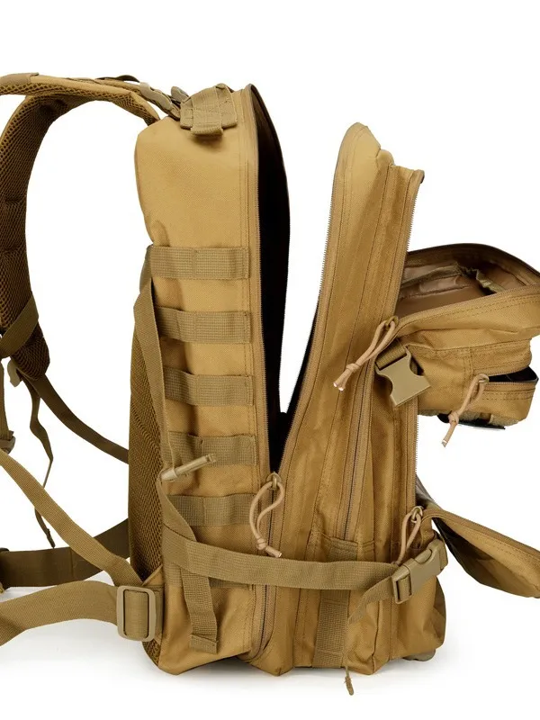 2024 New Camping Training Camo Backpack Outdoor Large Capacity 3p Backpack