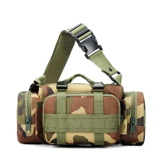 Outdoor Fishing Tool Storage Waist Bag Magic 3p Camera Bag Multi Functional Molle Tactical Bag