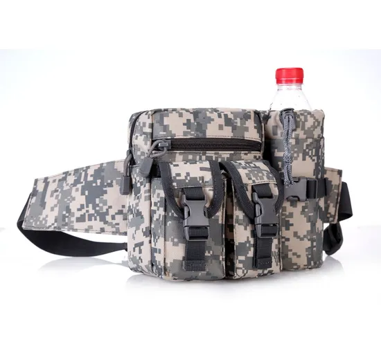 Water Bottle Waist Bag Outdoor Small Waist Bag Leisure Small Chest Bag