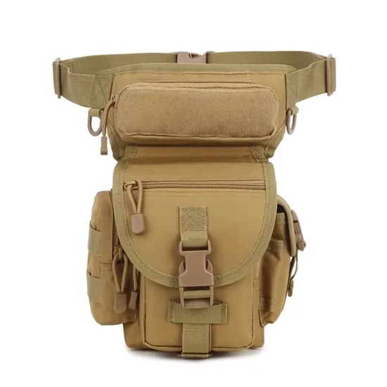 Factory Wholesale Waterproof Oxford Camouflage Single Shoulder Crossbody Photography Sports Leg Bag