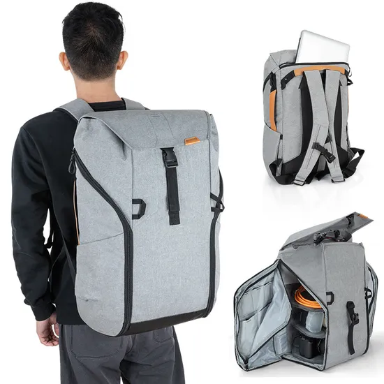 Factory Customized SLR Backpack Professional Shoulder Photography Camera Bag