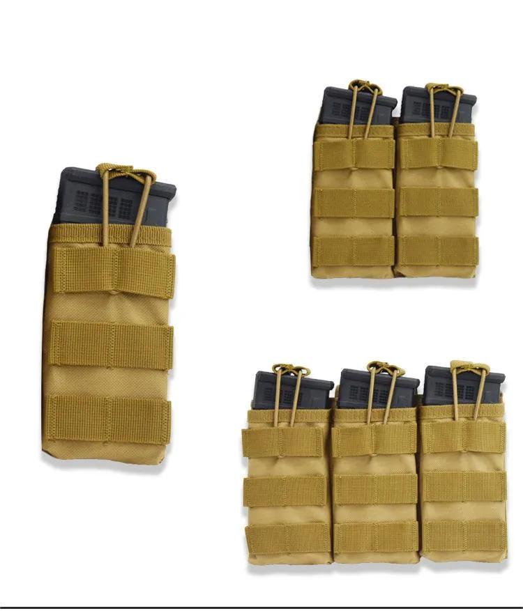 Tactical Vest Single Pack Ak M4 Triple Storage Bag Molle Double Pack Miscellaneous Bag Single Clip Bag