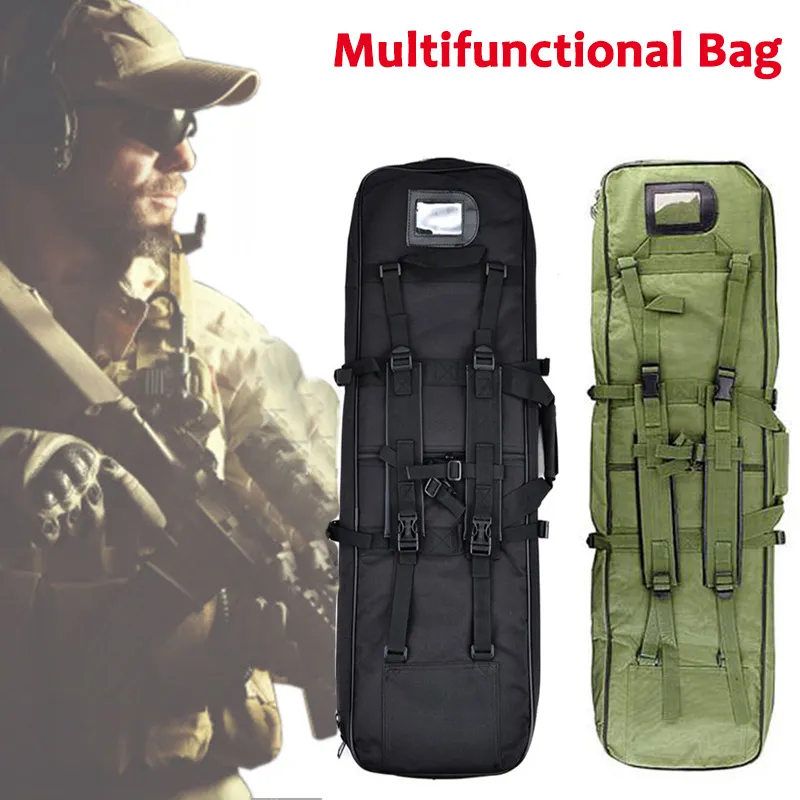 Tactical 1m Portable Fishing Gear Bag 1m Photography Stand Bag Portable Double Shoulder Fishing Gear Bag