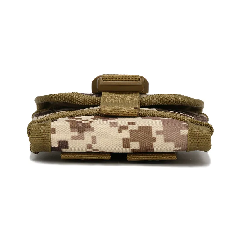 Outdoor Mobile Phone Bag Tactical Camouflage Toolkit Accessories Hanging Bag Molle Bag