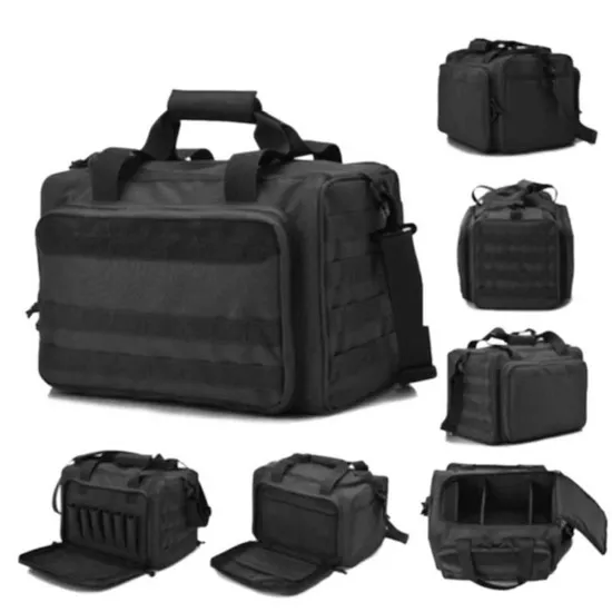 600d Tactical Gun Bag Outdoor Anti Splash Handbag Sports One Shoulder Multifunctional Camouflage Storage Bag