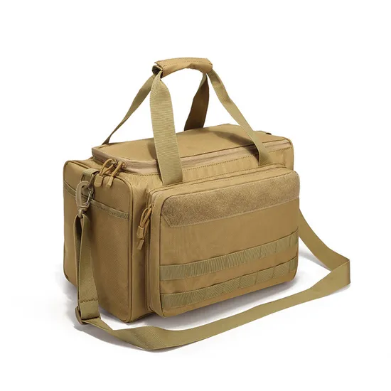 600d Tactical Gun Bag Outdoor Anti Splash Handbag Sports One Shoulder Multifunctional Camouflage Storage Bag