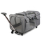 Multifunctional Pull Rod Tug Double Compartment Pet Travel Pull Rod Bag Detachable Foldable Universal Wheel Folding Cat Bag