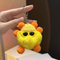 Wholesale Custom OEM 8cm Kawaii Rabbit Hair Little Coal Ball Car Keychain
