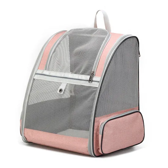 Wholesale Transport Pet Carrier Travel Bag Soft-Sided Carriers Breathable Large Capacity Luxury Travel Cat Pet Backpack