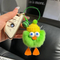 Hot Selling Imitation Fur Cute Duck Keychain Fur Ball Toys Keyring Cute Doll Pendant