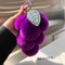 Creative Fruit Keyring Faux Rex Rabbit Fur Grape Pendant Cute Bag Accessories Key Chain