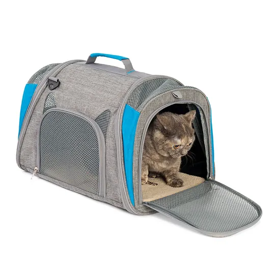 Airline Approved Carrier Soft Sided Travel Dog Carrier Small Medium Cats Puppy Pet Carrier Bag