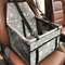 Car Pet Seat Cover Auto Dog Front Seat Cover Protector Dark Black Pet Carrier Car Seat