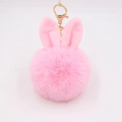 Wholesale High Quality Cute Rabbit Ears Student Bag Hanging Accessories Plush Key Chains