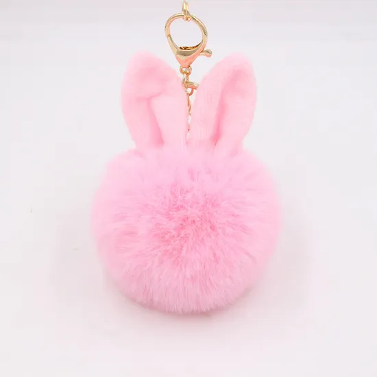 Wholesale High Quality Cute Rabbit Ears Student Bag Hanging Accessories Plush Key Chains