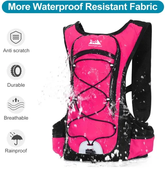 Factory Custom Lightweight Design Hydration Backpack with Water Bladder Bag