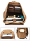 Designer Retro Style Backpacks Durable Canvas Backpack Laptop 15 Inch