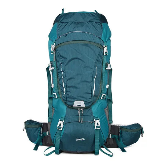 Factory Custom Large Capacity Nylon Hiking Backpack Waterproof Mountain Bag