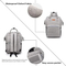 Factory Custom Diaper Bag Backpack Versatile Travel Backpack with USB Charging Port Insulated Pocket