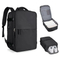 Custom Laptop Backpack Mochila Waterproof Carry on Travel Bags Hiking Men Unisex Business Bag