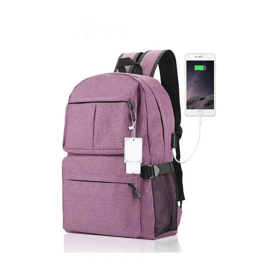 Fashion School Backpacks Student Bag for Teenagers Polyester School Backpacks with Wheels Unisex Unicorn Backpack Purple Solid