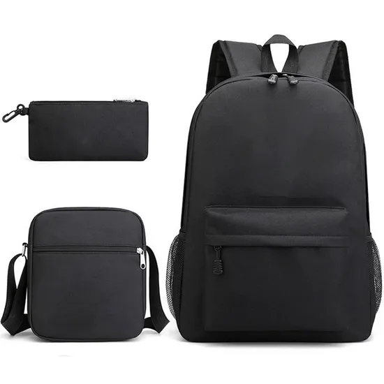 Hot Sales 2021 Luxury Druable Children School Bags Crossbody Purse Three Pieces Sets Kids School Backpack Bag for Girls