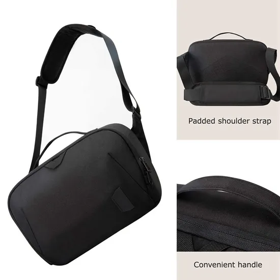 Digital SLR Camera Bag Waterproof Crossbody Camera Bag Shoulder Strap Anti-Theft Camera Shoulder Bag