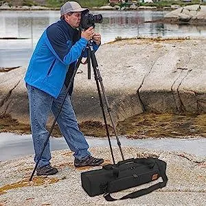 Thickened Camera Tripod Bag SLR Photography Equipment Light Rack Bag Slide Rail Fishing Live Streaming Tripod Bag