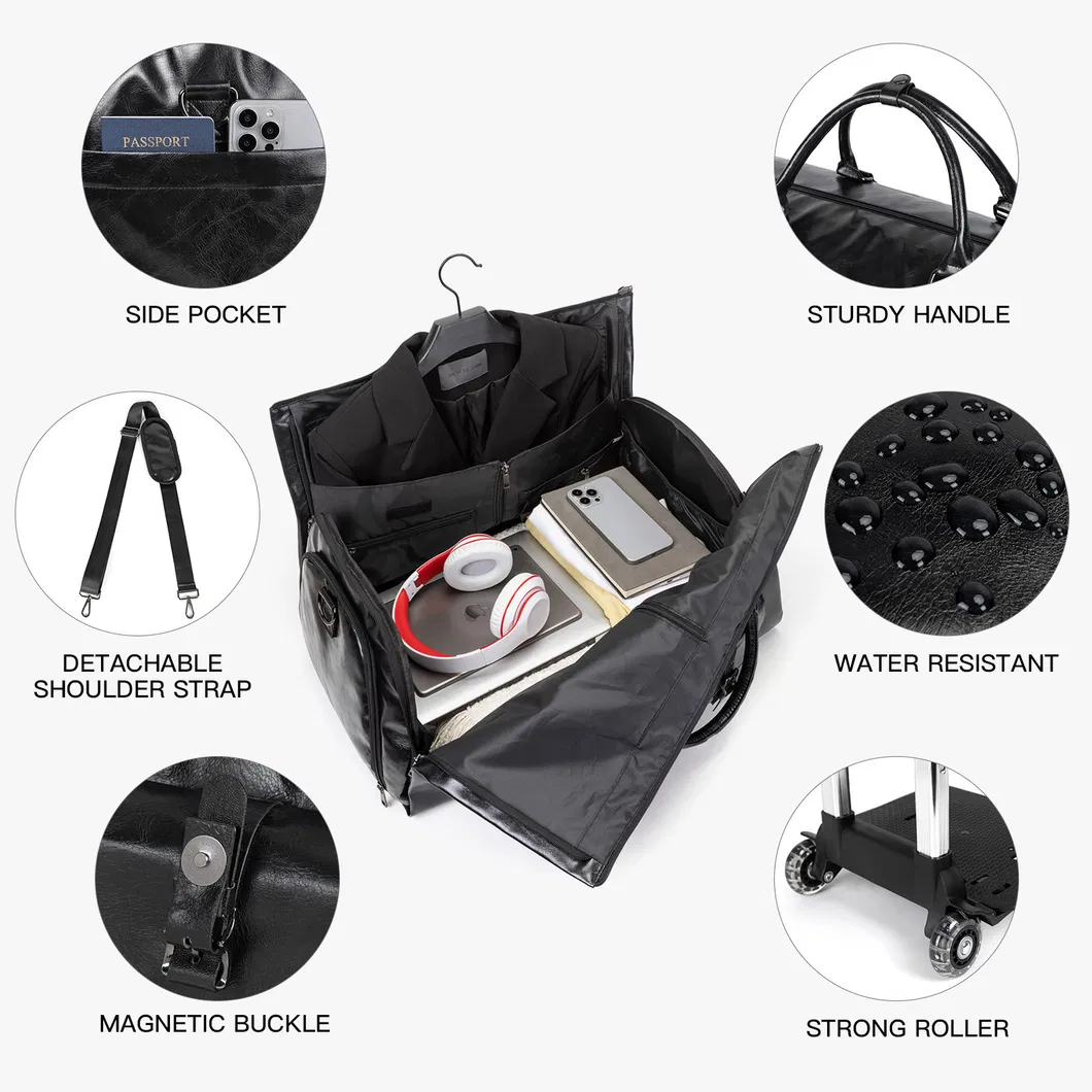 Business Travel Clothing Bag Disassembly Lever Luggage Bag Fashion Suit Travel Folding Bag Handbag