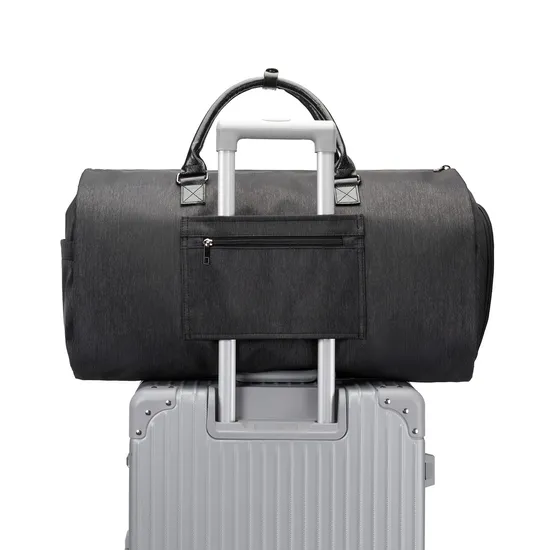 Business Detachable Pull Rod Travel Bag Large Capacity Clothing Storage Bag Folding Suit Bag