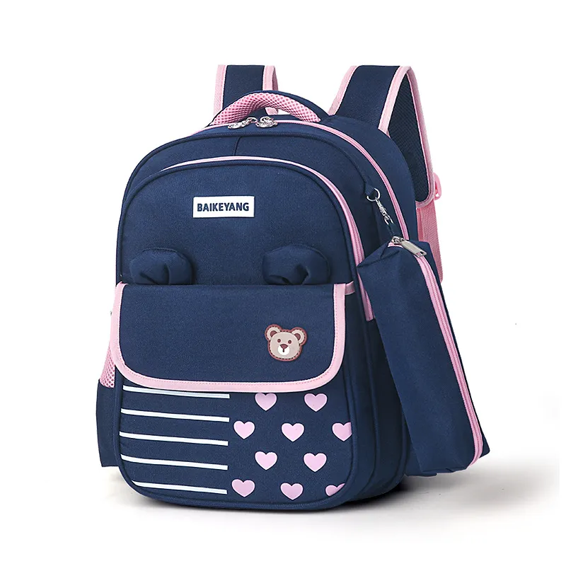 Wholesale of Children&prime;s Backpacks Korean Version Reflective Backpacks for Primary School Students