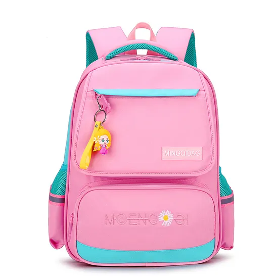 2024 New Student School Bag Fashionable Boys and Girls Lightweight Backpack