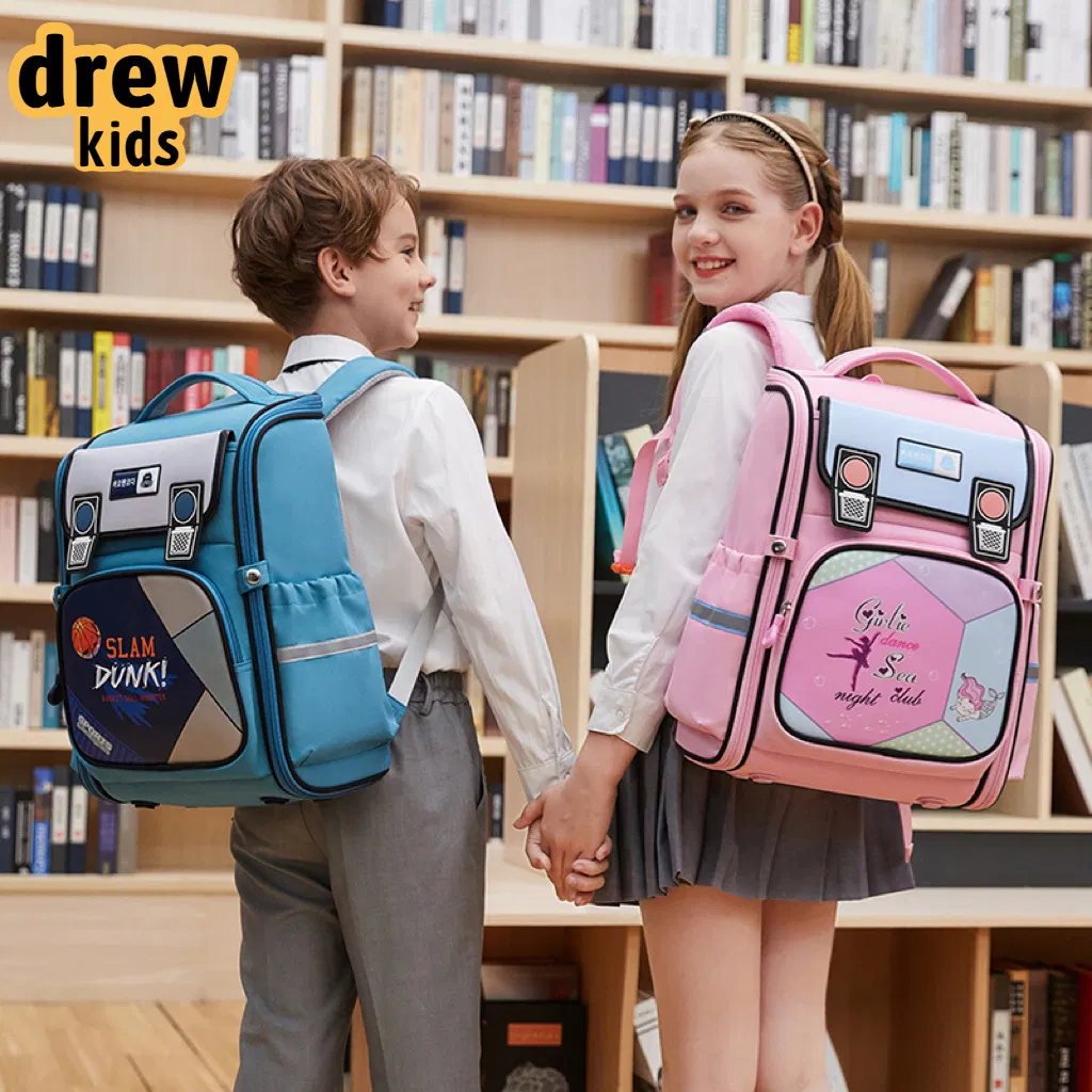 2024 New Fashion Star Dream Cartoon Primary School Students 3-6 Grades Backbone Protection Load Reduction Backpack
