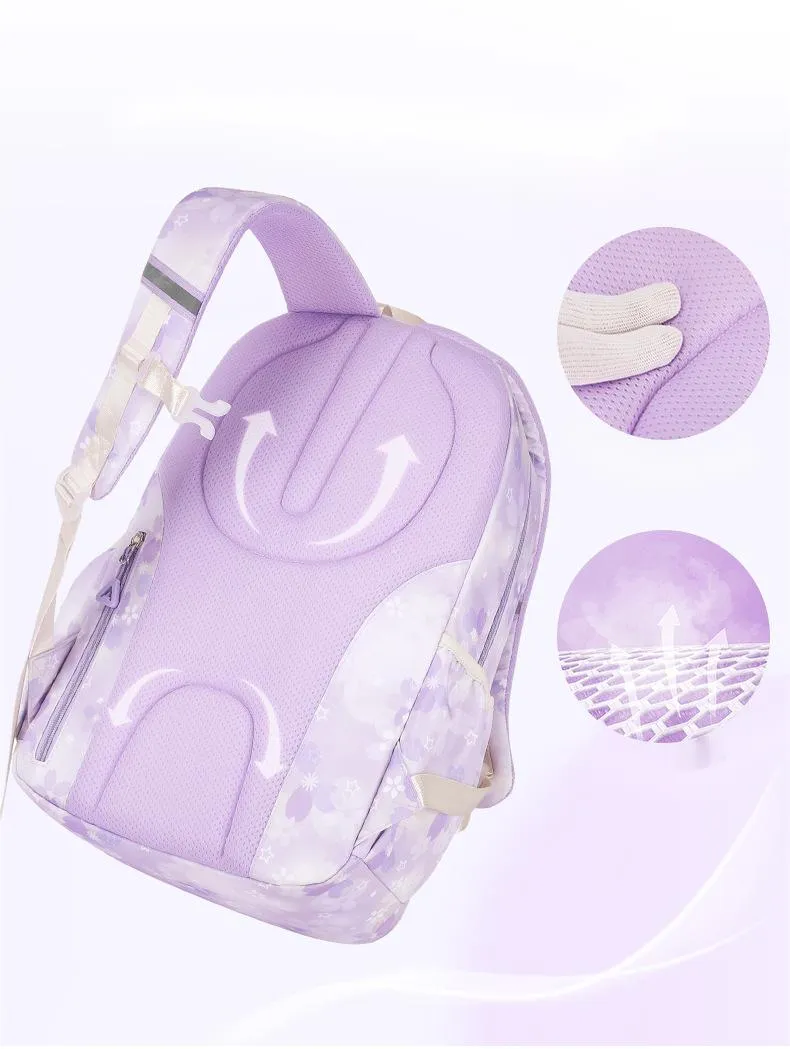 2024 New Children&prime;s Cute Elementary School Backpack with Large Capacity for Girls