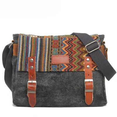 Ethnic Style DSLR Camera Bag Disassembly Inner Tank Photography Crossbody Bag Micro Monocular Cross Bag Drone Small Square Bag