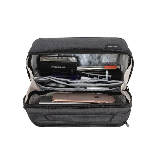 Convenient Digital Accessory Storage Camera Battery Memory Card Cosmetics Bag