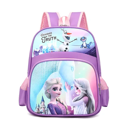 2024 New Childrens School Backpack 1-6 Grade Primary School Boys and Girls Cartoon Cute Lightweight Backpack