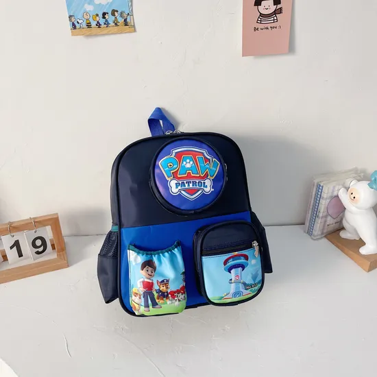 New Primary School Student Backpack Cartoon Anime Spider Man Children′s Portable Breathable Small Backpack
