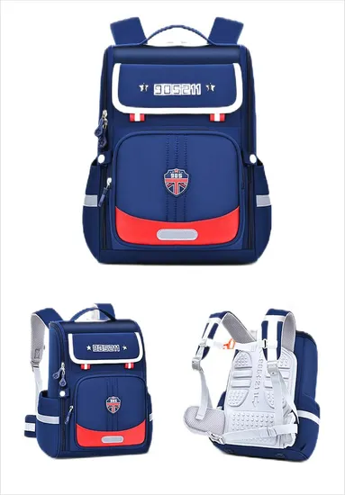 New Integrated Spine Protection and Load Reduction Backpack for Elementary School Students
