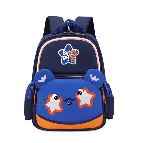 New Cartoon Elementary School Backpack for Men Cute Cartoon Backpack