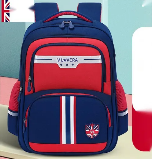 New Primary School Backpack with Sandwich Anti Splashing Large Capacity Boys and Girls School Bag
