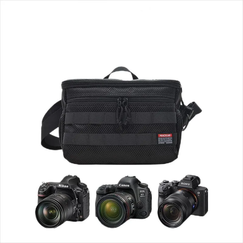 DSLR Camera Bag for Outdoor Portable Crossbody Photography Bag Camera Lens Storagewaterproof Bag