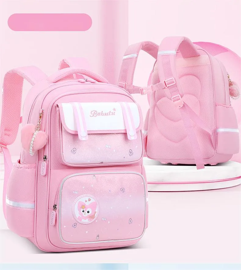 2024 Elementary School Backpack for Girls Super Light Waterproof Large Capacity Girl Backpack