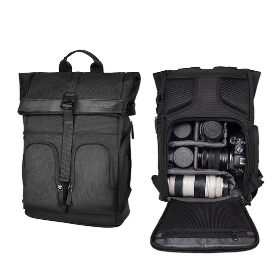 Digital SLR Camera Backpack Outdoor Waterproof Professional Multi Functional Micro Single Quick Retrieve Photography Backpack
