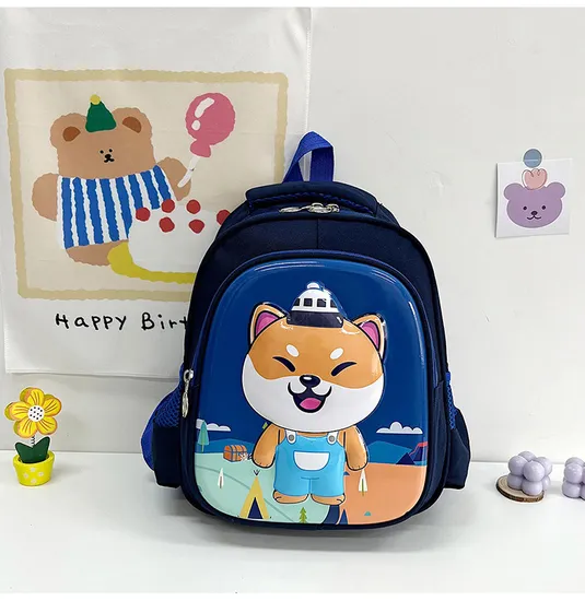 Cartoon Cute Elementary School Backpack with Large Capacity Load Reducing and Spine Protecting Backpack